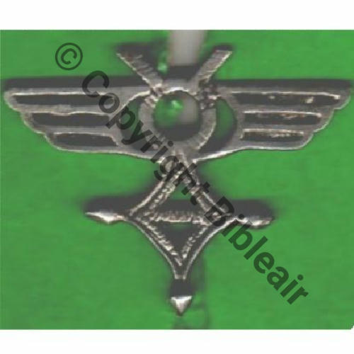 591 GAO.591 OUARGLA Type3 Ter  Fab locale Argent Aiguille Dos lisse Src.NOLLET.P 